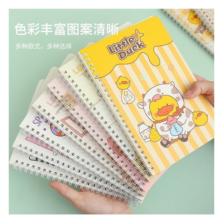 Sổ lò xo A5 nhiều hình