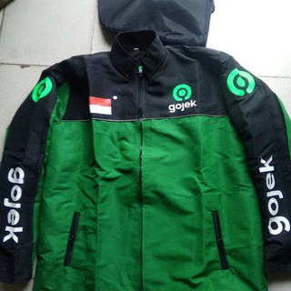 Ojol Áo Khoác Bomber In Logo 1 Mặt Rẻ Nhất Gojekk03