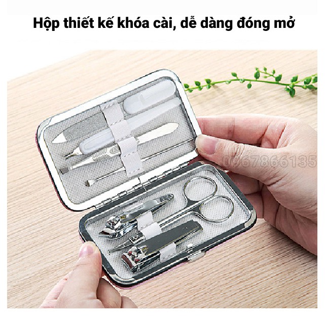 BỘ DỤNG CỤ CẮT MÓNG TAY 7 MÓN TIỆN LỢI DỄ THƯƠNG