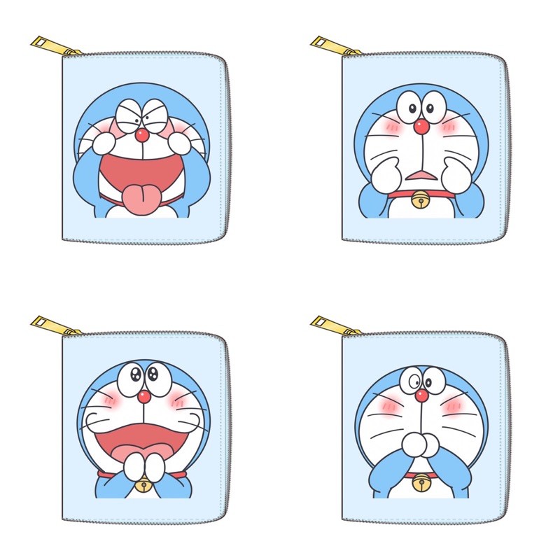 Ví Bóp Ngắn Khoá Kéo Doremon Doraemon