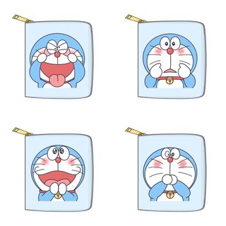 Ví Bóp Ngắn Khoá Kéo Doremon Doraemon