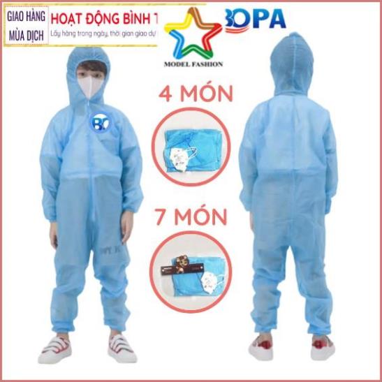 Đồ bảo hộ chống dịch em bé, đồ bảo hộ cho bé hàng chính hãng phl