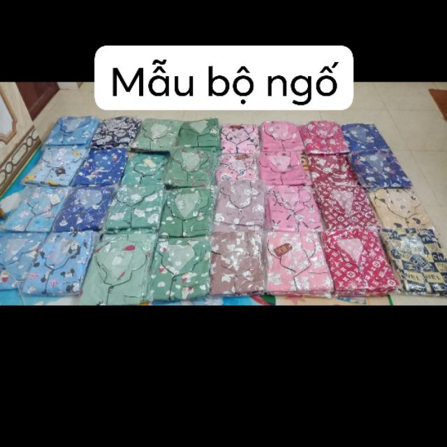 Combo 2 bộ pizama chất kate thái