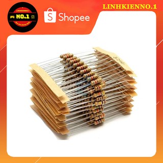 Điện Trở Vạch 1/4W 5% 1K-1M (Túi 50 con)