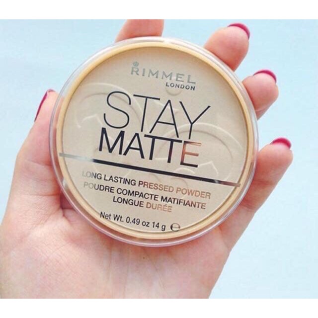 Phấn Phủ Rimmel Stay Matte Pressed Powder - UK