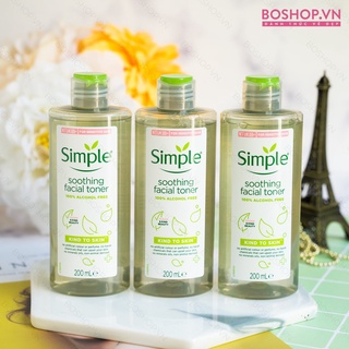 Sữa rửa mặt Simple Tẩy Trang Simple Toner Simple
