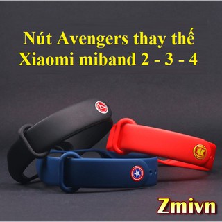 Nút Avengers thay thế cho Xiaomi miband 2 - 3 - 4