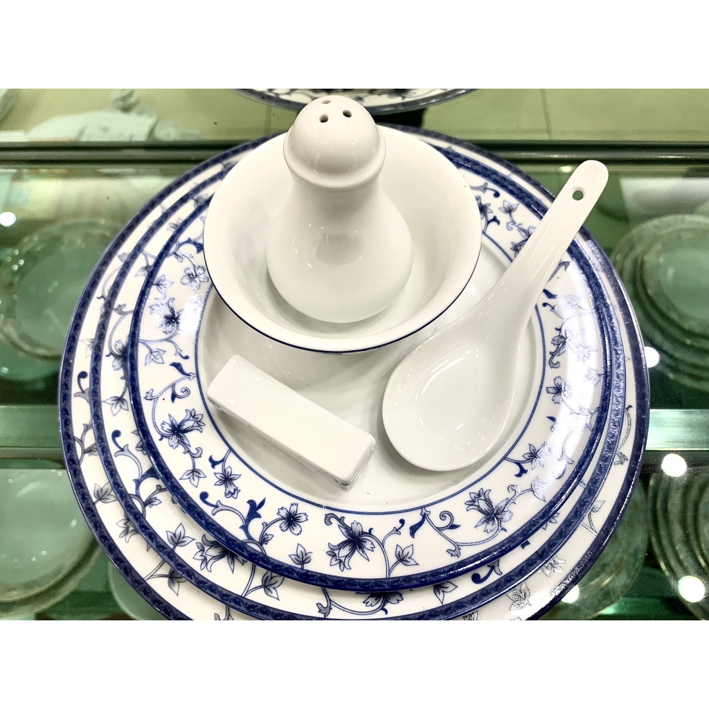 Lọ rắc tiêu 3 lỗ bằng sứ cao cấp, dùng cho nhà hàng, khách sạn - TMart