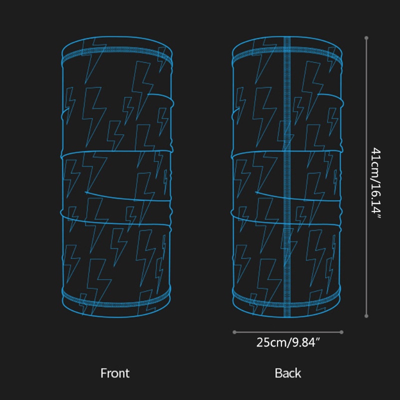 Khăn Choàng Che Nửa Mặt Và Cổ Chống Gió Dùng Khi Chạy Xe / Đạp Xe / Leo Núi