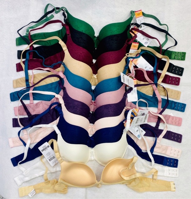 Áo ngực (176) mút đúc ép đầy 3cm vải gấm