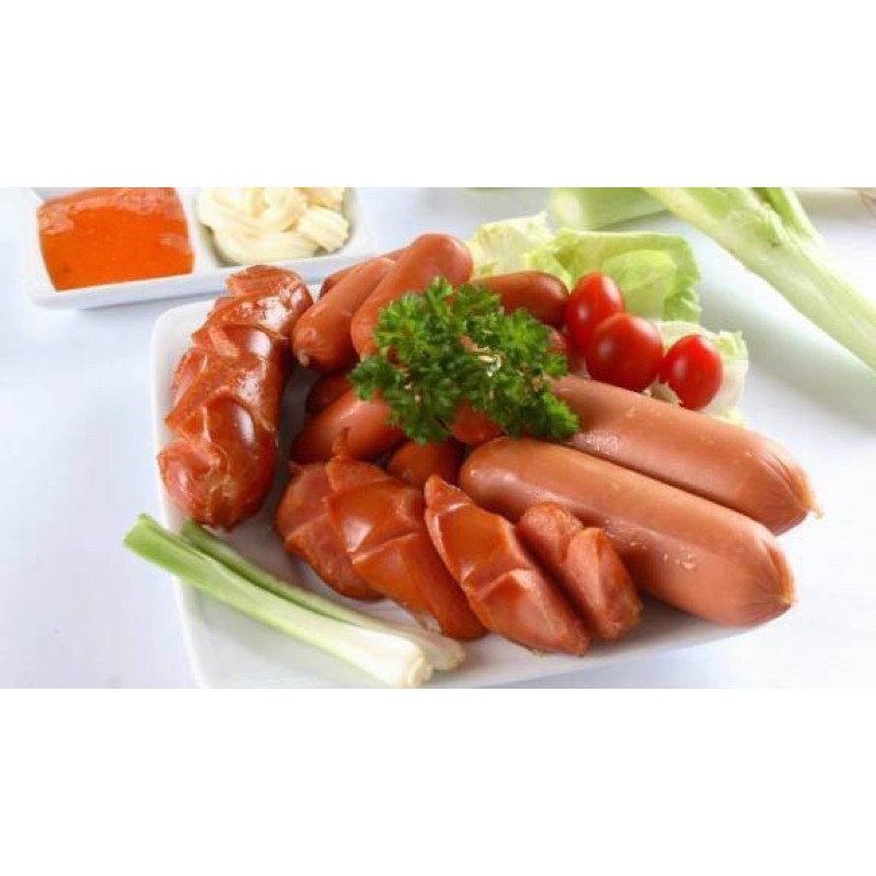 Xúc xích đức vị sả 500g - 10cây