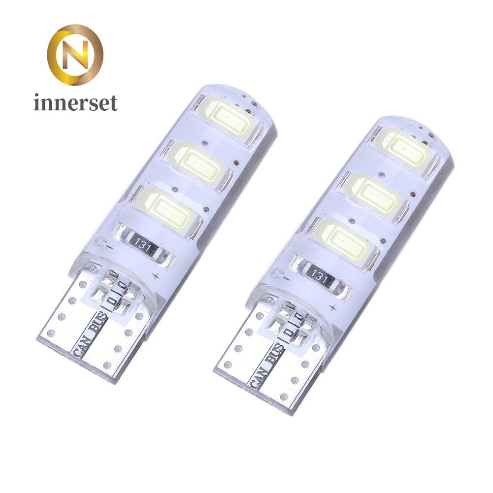 Set 2 Đèn Led 5w 6led 5730 Smd W5W T10 Chuyên Dụng Cho Xe Hơi