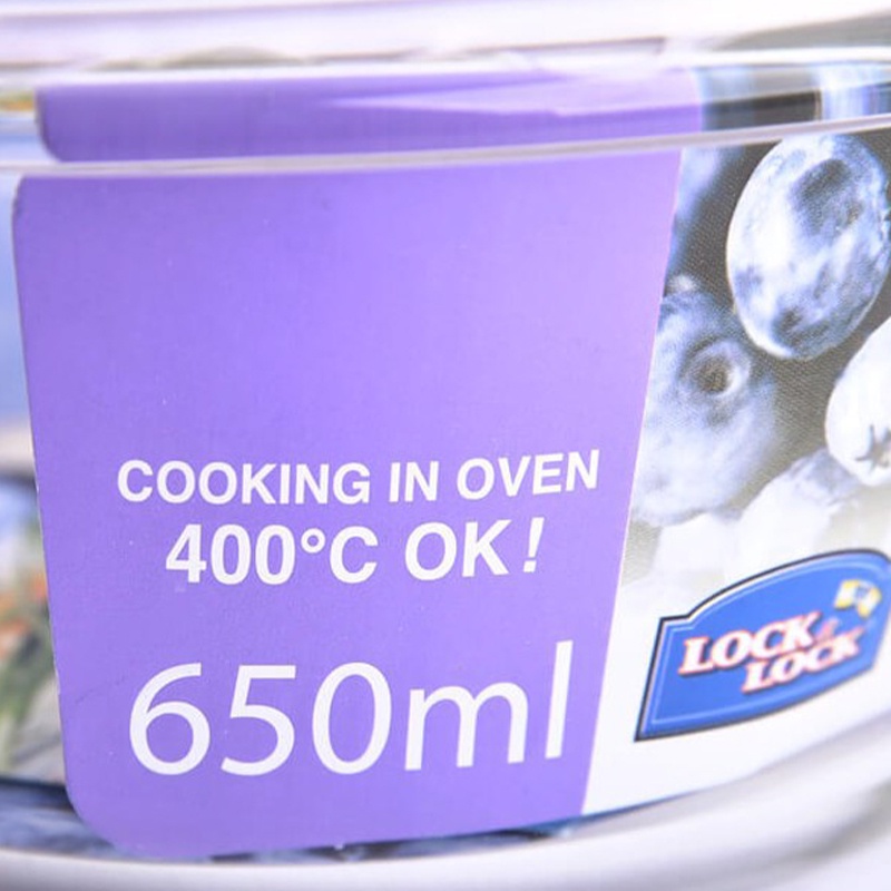 Hộp Thủy Tinh Chịu Nhiệt Có Nắp Gập Lock&Lock LLG831 Hàng Chính Hãng Dung Tích 650ml | BigBuy360 - bigbuy360.vn