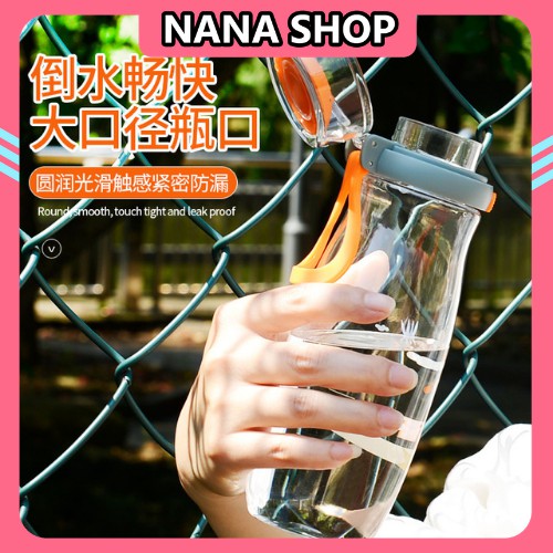 Bình Đựng Nước Cao Cấp ⚡️SIÊU ĐẸP⚡️ Bình Nước Thể Thao 500ML Nắp Bật Nhựa PC An Toàn Tiện Lợi