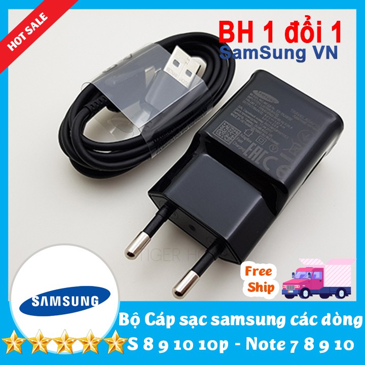 Bộ Cáp sạc USB Type C S8, S8+,s9,s9+,Note8,Note9/s10/s10+ Bóc máy chính hãng bảo hành 1 đổi 1