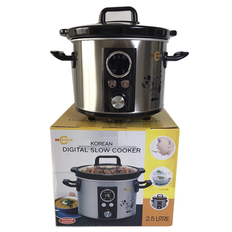 Nồi nấu Cháo Tự Động BBCooker DS25 – Nồi Nấu Đa Năng 2,5 Lít – Phân Phối Chính Hãng – Bảo Hành 12 Tháng