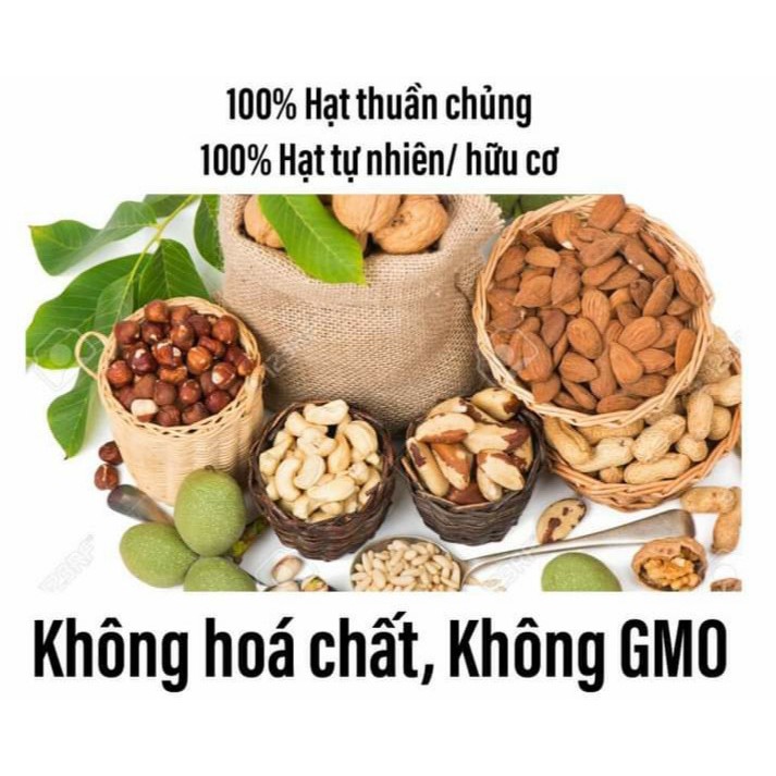 [HẠT DINH DƯỠNG GỒM 19 LOẠI] Hạt Hữu Cơ tổng hợp Bio organic MỖI LOẠI 100GR