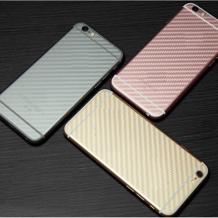 Dán Lưng Điện Thoại Iphone Carbon Chống Vân Tay, PPF mặt sau nhám chống vân, trong suốt