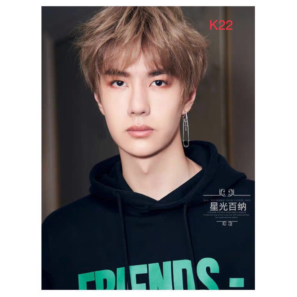 Bông tai nam nữ, bông tai unisex K22