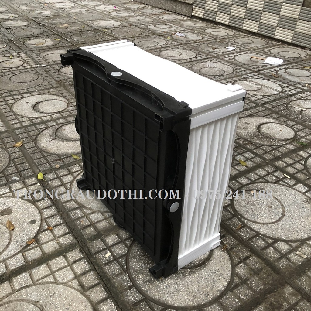 CHẬU GHÉP THÔNG MINH TRỒNG RAU, TRỒNG CÂY, 50X50CM CAO 23CM, HÀNG VIỆT NAM CHẤT LƯỢNG CAO