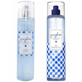 Xịt thơm 𝑮𝑰𝑵𝑮𝑯𝑨𝑴 Body Mist Bath & Body Works