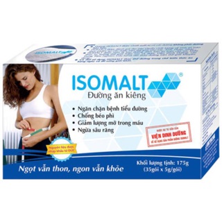 Đường Ăn Kiêng Isomalt vikybomi hộp 175gr (35 gói x 5gr)