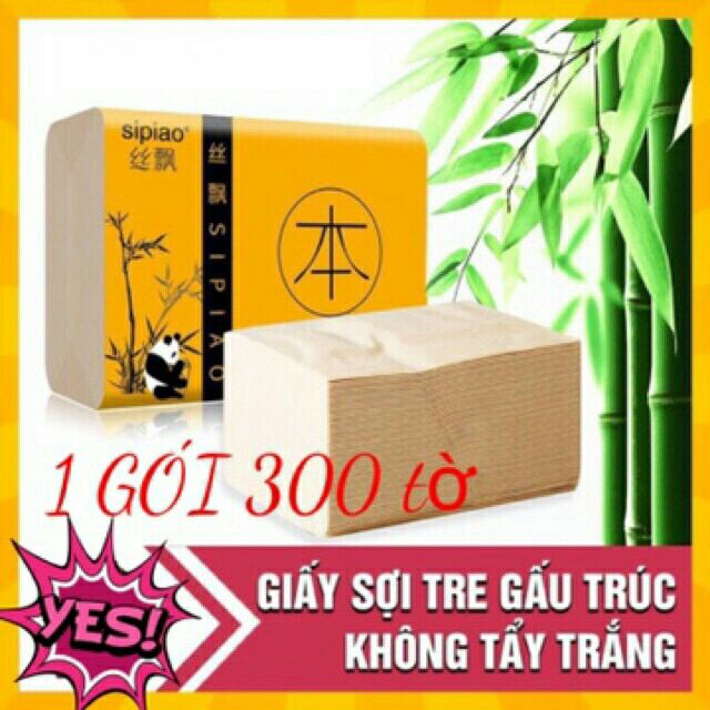 1 Gói Giấy Ăn Gấu Trúc Siêu Dai