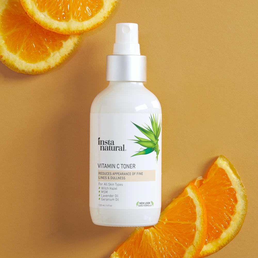 InstaNatural Nước Cân Bằng Toner Vitamin C 120ml