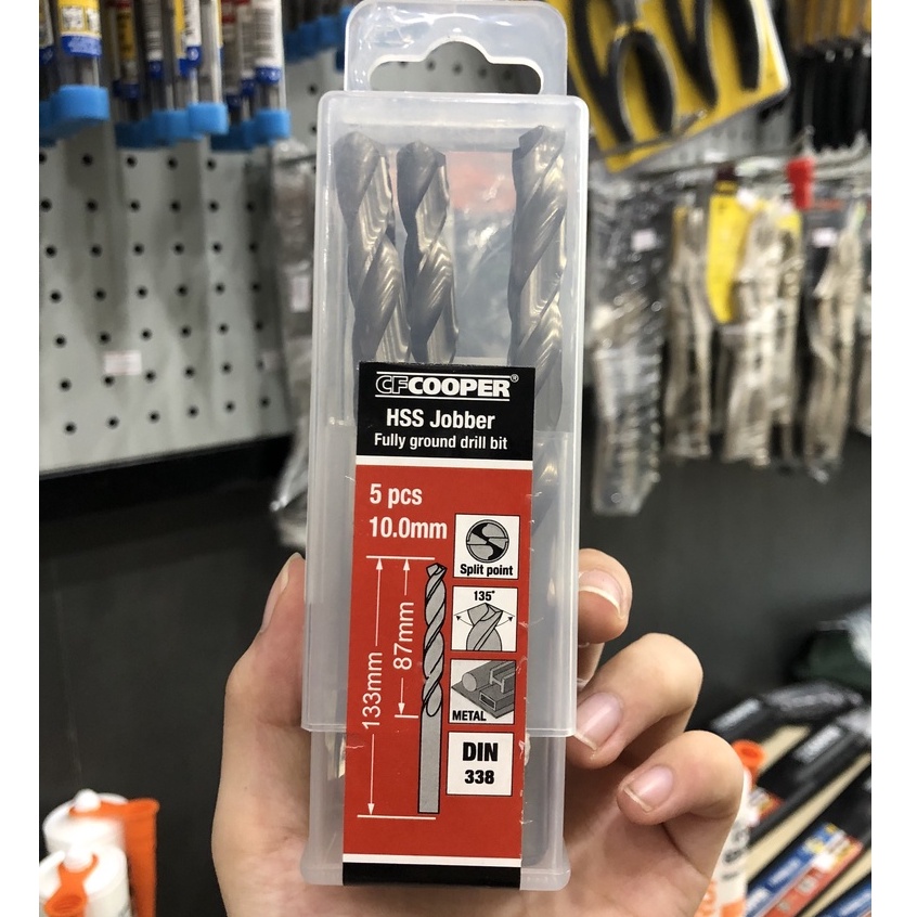 MŨI KHOAN SẮT HSS  CF COOPER