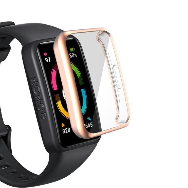 Ốp TPU Mềm Bảo Vệ Mặt Đồng Hồ Huawei Band 7 6/Huawei Honor Band 6