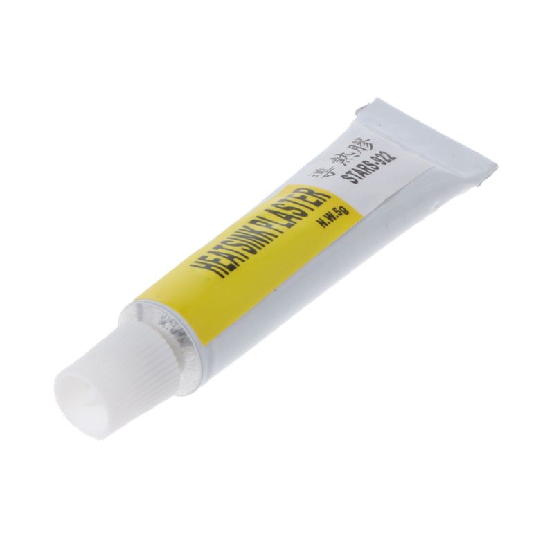 2Pcs Heatsink Plaster Thermal Silicone Adhesive Cooling Paste Strong Adhesive