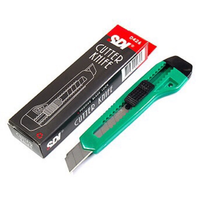 Dao Rọc Giấy SDI 0423/To, 0404/Nhỏ, Lưỡi Dao To - Nhỏ