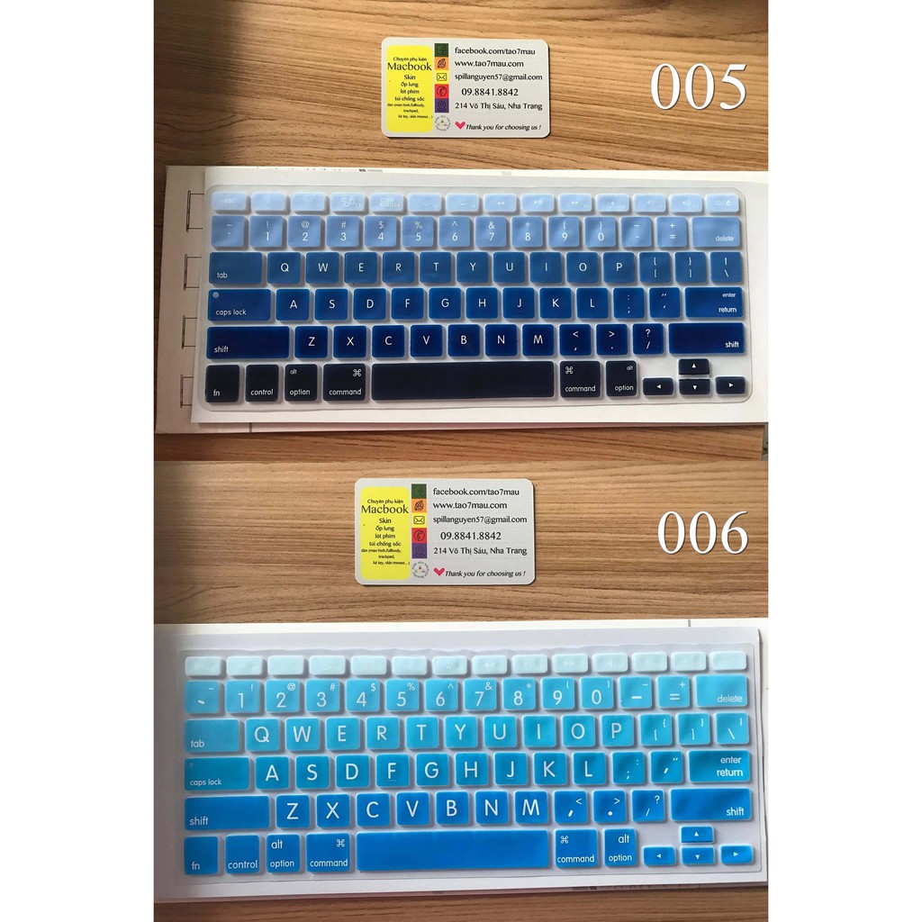 Lót phím màu Ombre cho Macbook 13 inch | BigBuy360 - bigbuy360.vn