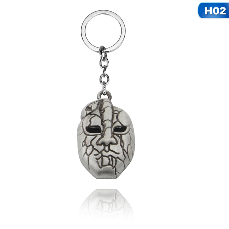 Móc Khóa Kim Loại Phong Cách Phim Jojo 's Bizarre Adventure Độc Đáo