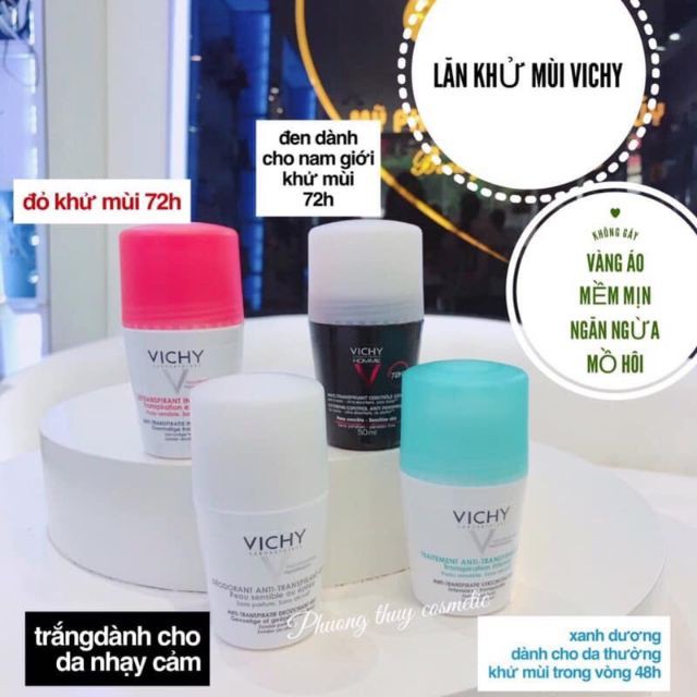 : Lăn Khử Mùi VICHY 🍀🍀