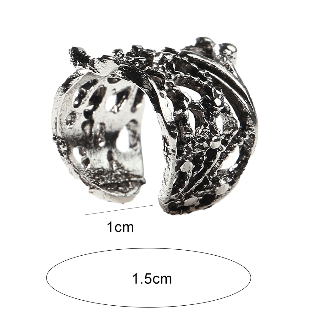 Khuyên vành tai dạng kẹp phong cách thời trang cổ điển cho nữ