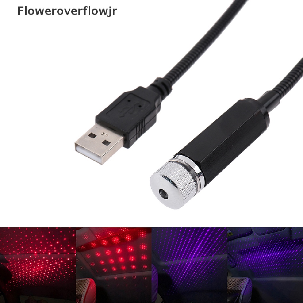[AutoParts] Đèn LED USB Chiếu Bầu Trời Đầy Sao Trang Trí Nội Thất Ô Tô