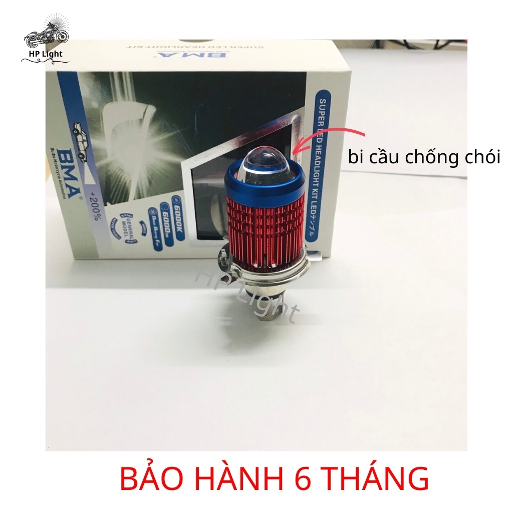 ĐÈN PHA LED BI CẦU 2 MÀU COS VÀNG PHA TRẮNG HOT SIÊU SÁNG MẪU MỚI Giá 1 Bóng_Đèn Led HP LIGHT V6