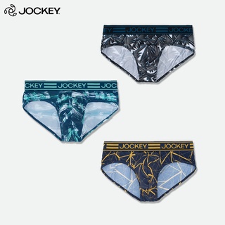Combo 03 Quần Lót Nam Jockey Tam Giác Họa Tiết Thun Lạnh Kháng Khuẩn Cao Cấp - J7386