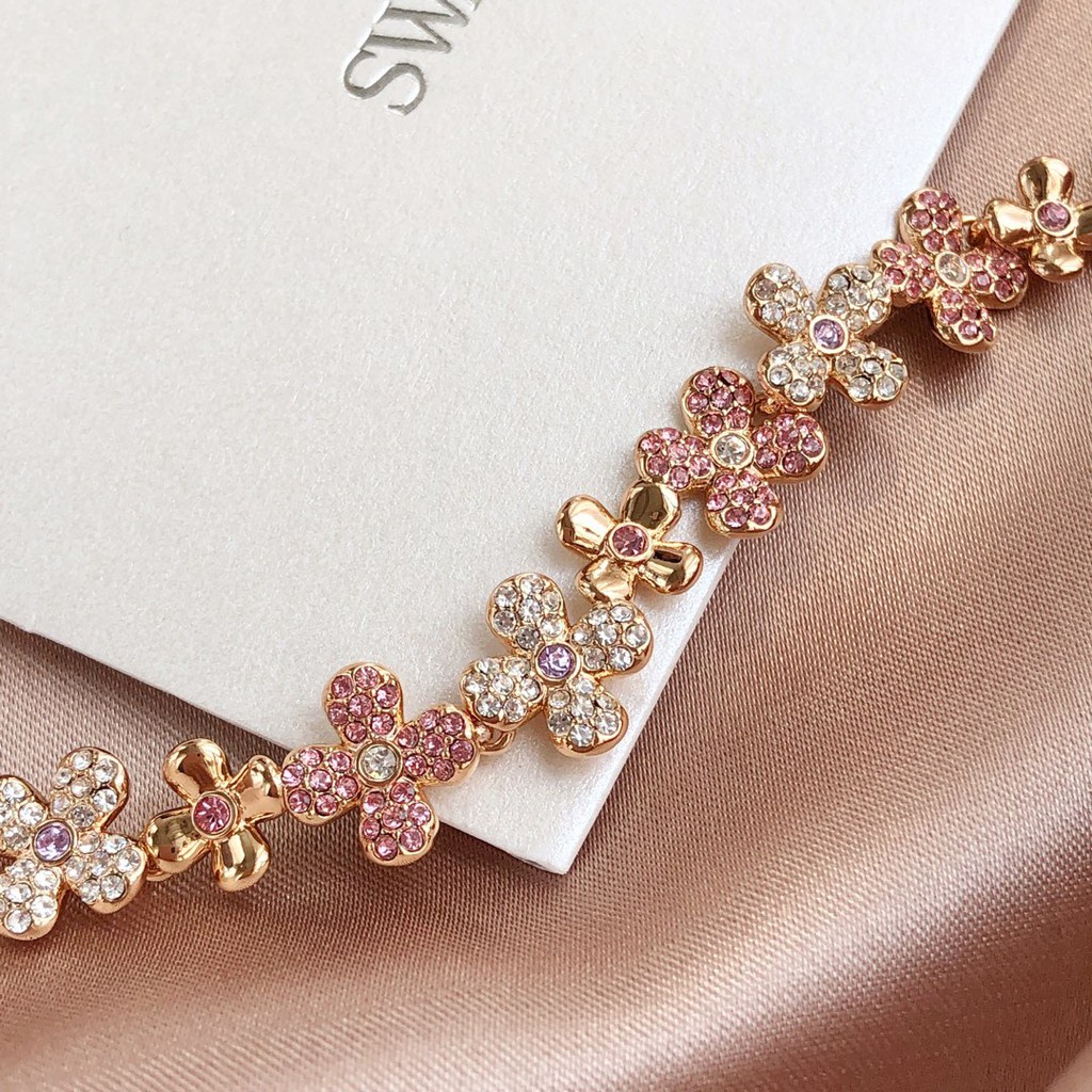 Vòng tay hình bông hoa màu vàng thời trang xinh xắn cho nữ 5253672