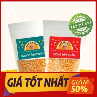 1kg Ngô mỹ USARH-LS-1, đồ ăn vặt chuyên nổ bắp rang bơ tại nhà sỉ / lẻ hàng mới về