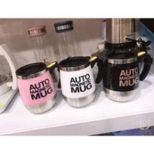 Ly/cốc tự khuấy giữ nhiệt lớn 450ml – Chính hang Auto Magnetic Mug – Khuấy café, thức uống  văn phòng