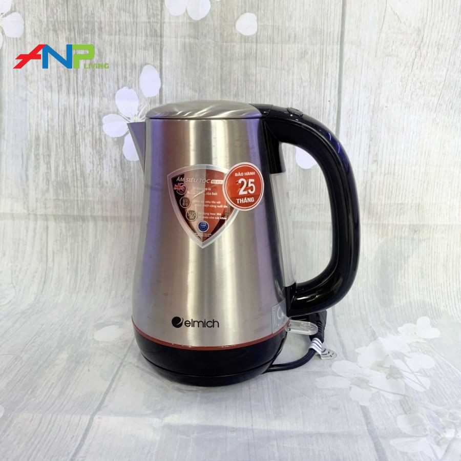 Ấm Đun Nước Siêu Tốc Elmich KEE-0701 (1,7L - 1850W) - Hàng Chính Hãng