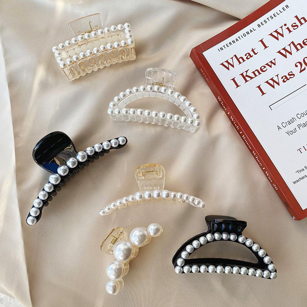 Kẹp Tóc Càng Cua Tạo Kiểu Tóc Thời Trang Thanh Lịch Dành Cho Bạn Nữ Kat1