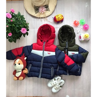 Áo khoác cho bé, chống thấm nước nhẹ, ấm áp, áo phao cho bé trai, bé gái siêu ấm,