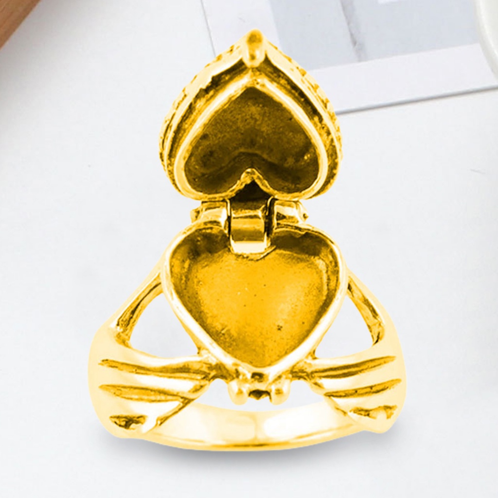 Nhẫn Đeo Ngón Tay Màu Sáng Chống Mài Mòn Thời Trang Dự Tiệc Cưới