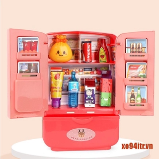 Tủ Lạnh Đồ Chơi Mini 1 Bộ Cho Bé