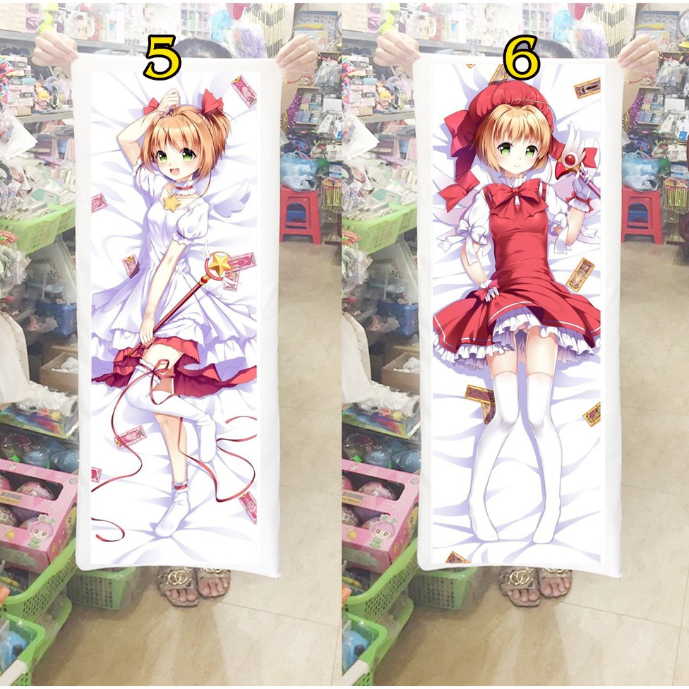 Gối ôm Gối ngủ Anime manga Cardcaptor Sakura 1mx40cm (Tặng 1 poster hoặc 1 huy hiệu)