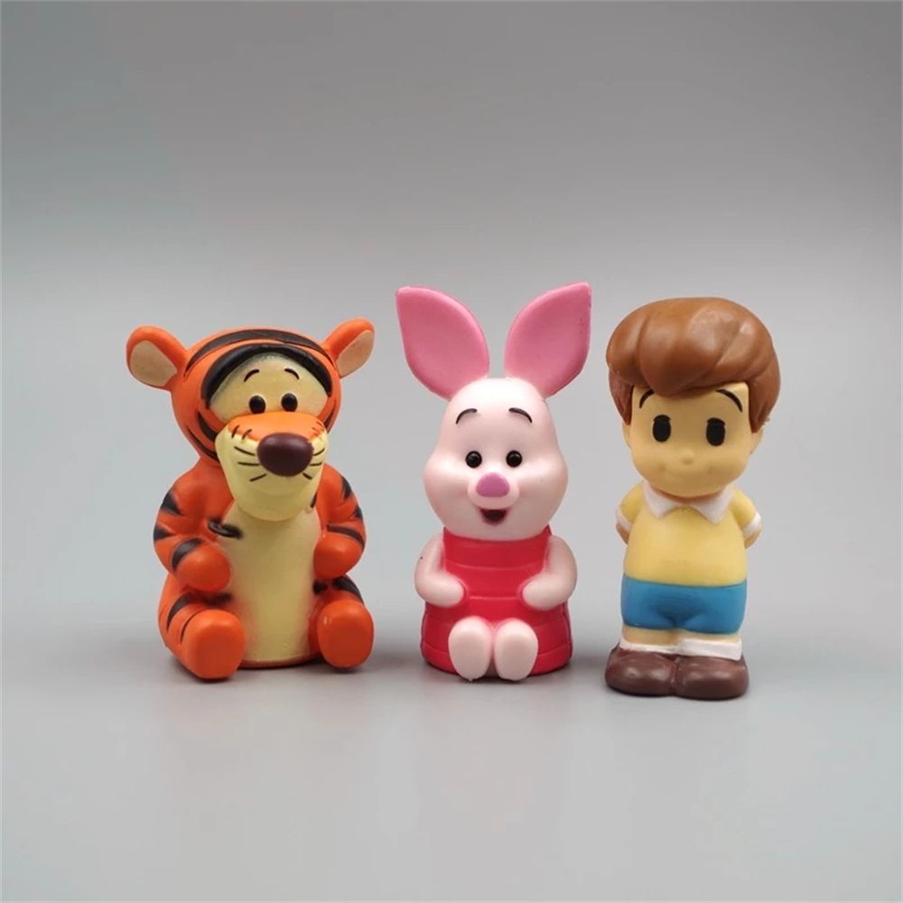 Set 10 mô hình nhân vật phim hoạt hình Winnie The Pooh đáng yêu