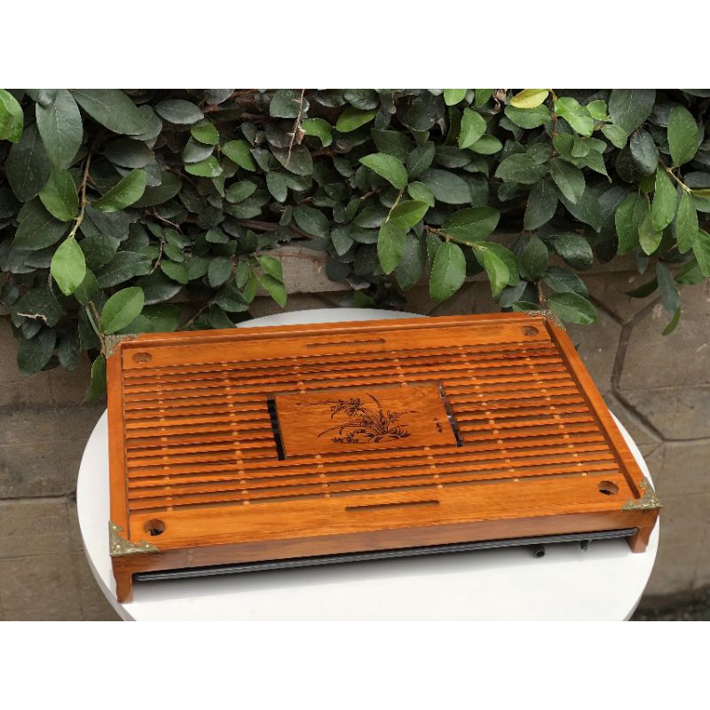 KHAY TRÀ GỖ 43 x 28 cm